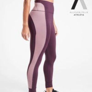 Athleta Allyson Felix Legend Mesh 7/8 Leggings